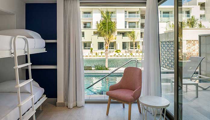 Hotel catalonia costa de mujeres suite family