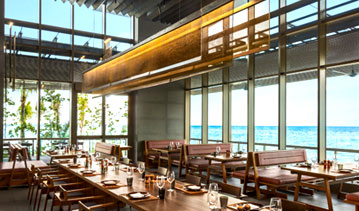 Restaurante grande del Hotel Hilton Cancun