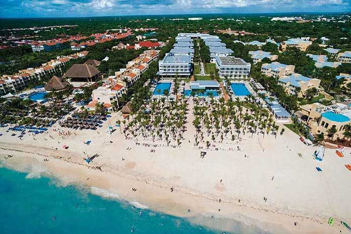 hotel riu playacar vista aerea