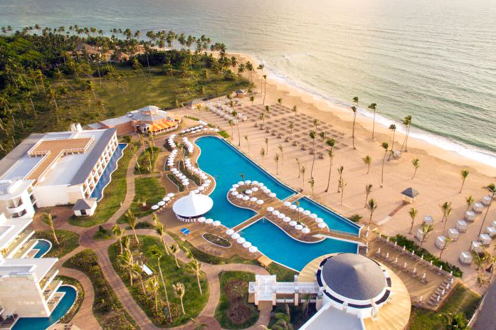 Hotel Nickelodeon Punta cana Vista aerea