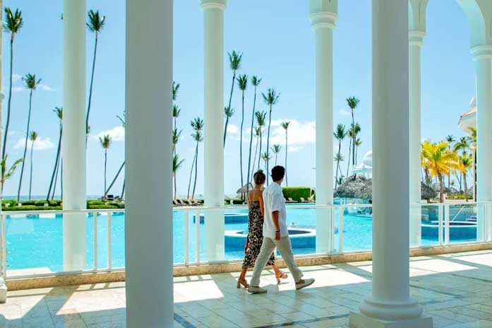 Hotel Paradisus Palma Real entrada al lobby